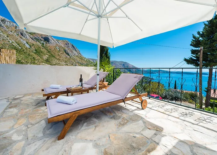 Tereza With Private Pool, Jacuzzi & Sea View * Mlini