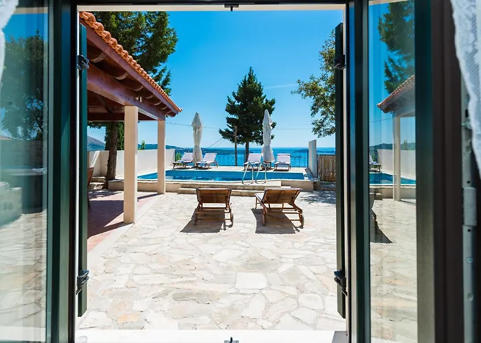 Tereza With Private Pool, Jacuzzi & Sea View Villa