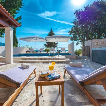 Tereza With Private Pool, Jacuzzi&sea View *