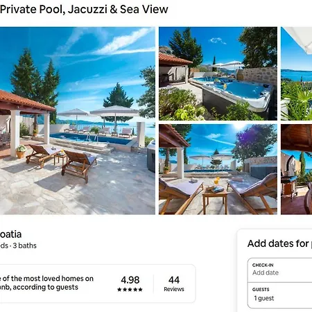 Vila Tereza With Private Pool, Jacuzzi & Sea View